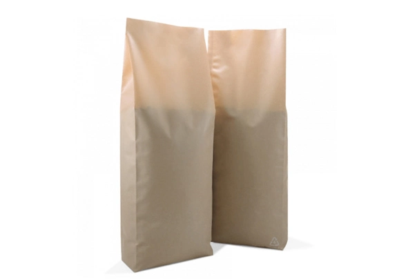 MATTE BROWN RECYCLABLE SIDE GUSSET POUCH WHOLESALE