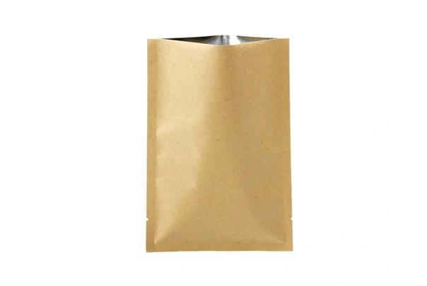 BROWN KRAFT PAPER FLAT POUCH WHOLESALE