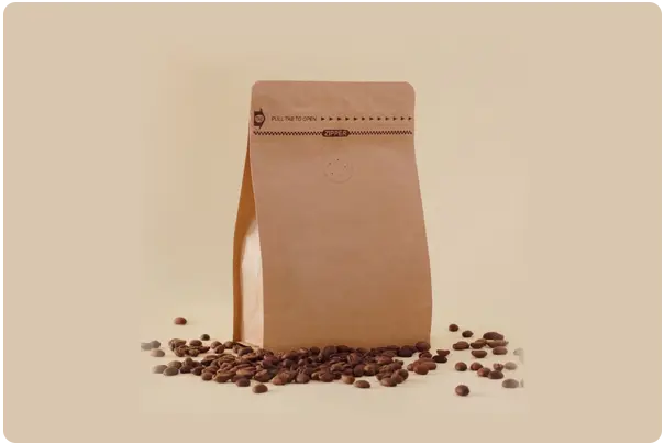 Brown Kraft Paper Packaging Bag