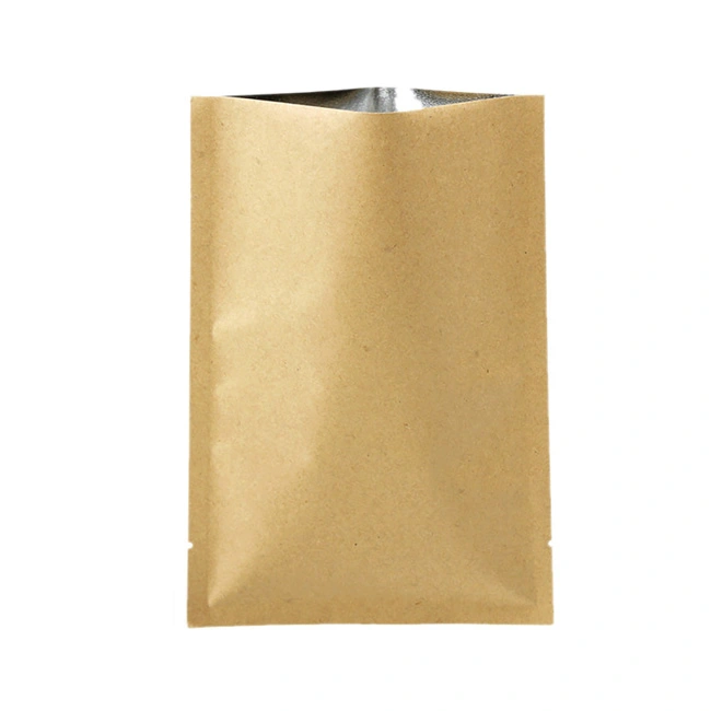 kraft flat pouch